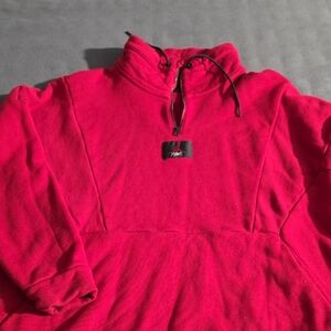 Jordan Men's Hot Pink Quarter-Zip Fleece Pullover